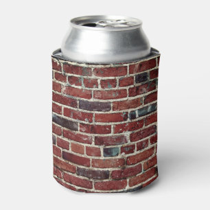 Brick Wall Cool Texture Pattern Can Cooler
