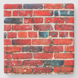 Brick Wall Cool Texture Pattern Stone Coaster