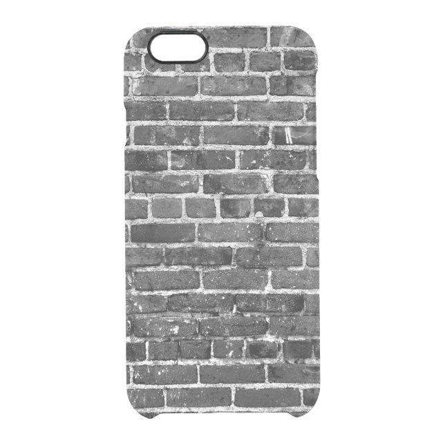 Brick Wall Cool Texture Pattern Uncommon iPhone Case (Back)