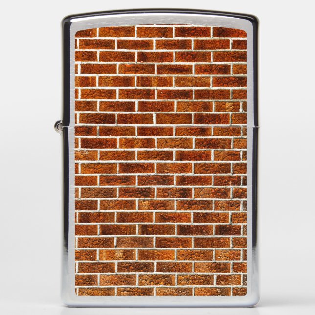 Brick Wall Cool Texture Zippo Lighter (Front)