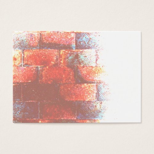 Brick Wall. Digital Art. Business Cards