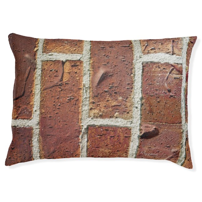Brick Wall Dog Bed (Front)