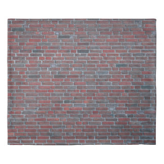 Brick wall duvet cover
