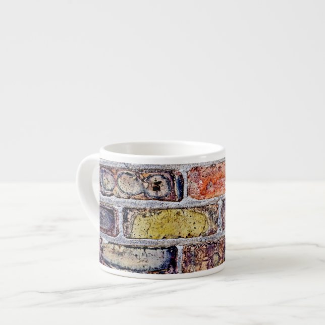 Brick Wall Espresso Cup (Front Left)