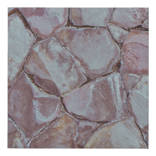 Brick wall faux canvas print (Front)