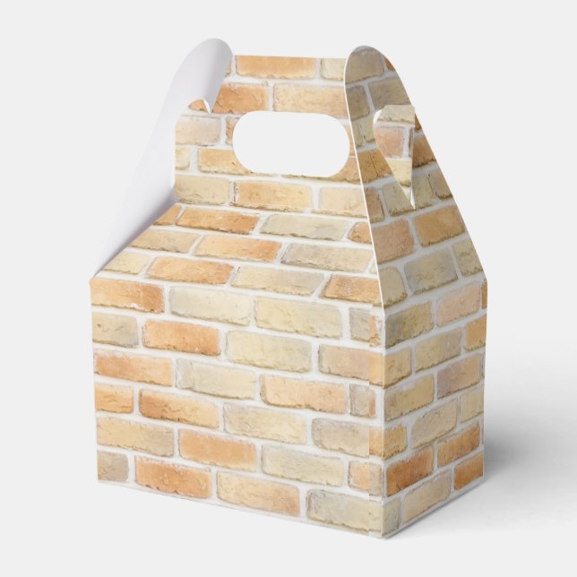 Brick wall favor boxes (Back Side)