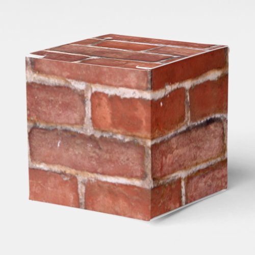Brick Wall Favor Boxes