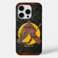 Brick Wall Hockey Goalie