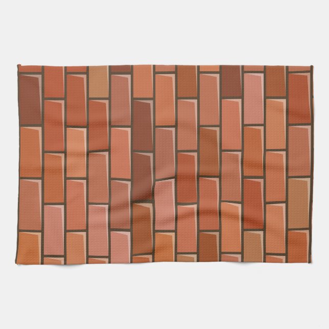 brick wall kitchen towel (Horizontal)