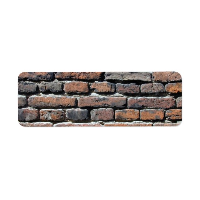 Brick Wall Label (Front)