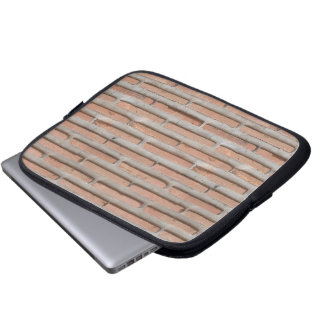 Brick wall laptop sleeve