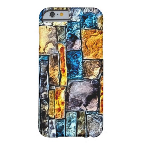 Brick Wall Mosaic Barely There iPhone 6 Case