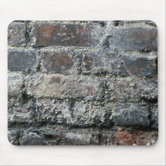 Brick wall mouse pad