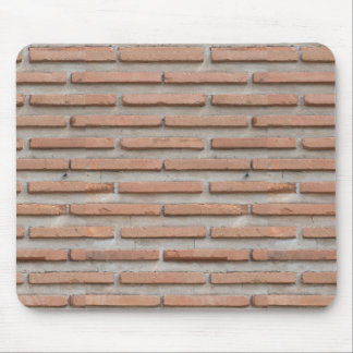 Brick wall mouse pad