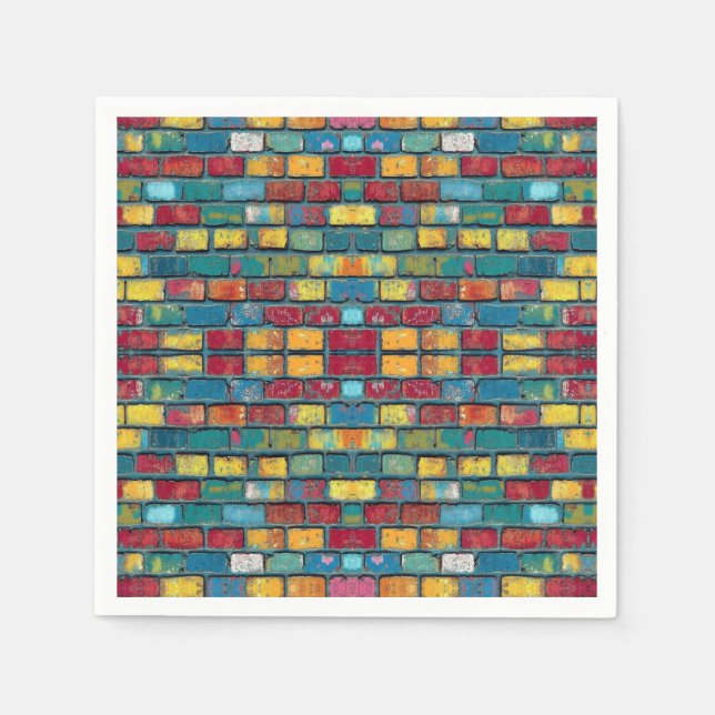 Brick wall napkins (Front)