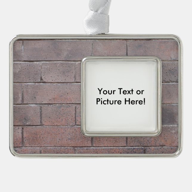 Brick Wall Ornament (Front)