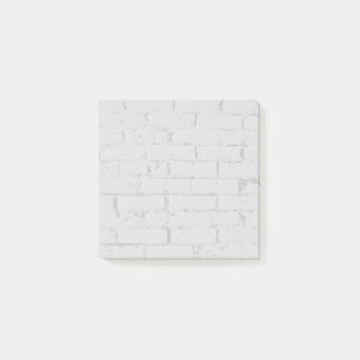 Brick Wall Painted Light Grey Post-it Notes