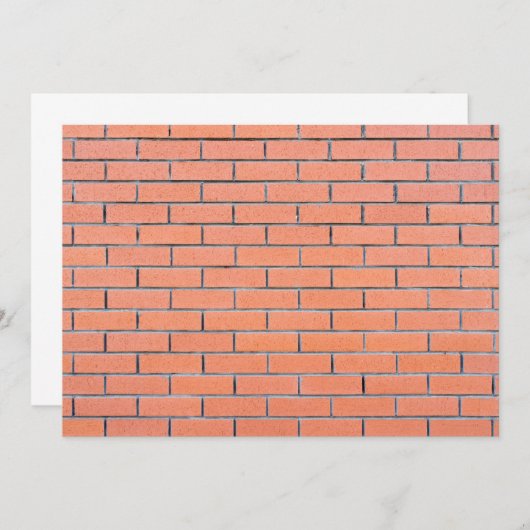 Brick wall pattern (Front/Back)