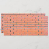 Brick wall pattern (Front/Back)