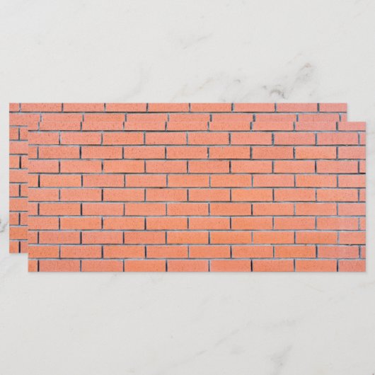 Brick wall pattern (Front/Back)