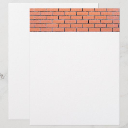 Brick wall pattern (Front/Back)