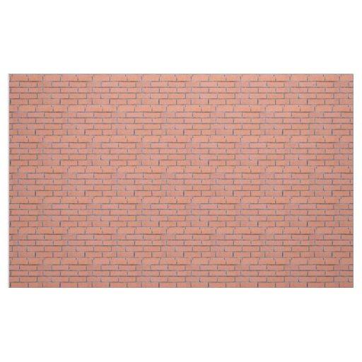Brick wall pattern fabric