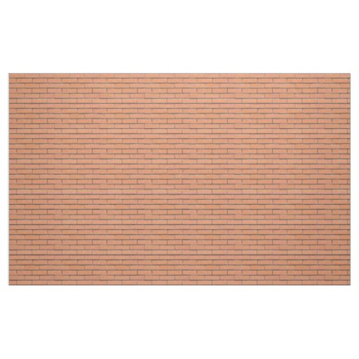 Brick wall pattern fabric
