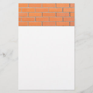 Brick wall pattern flyer