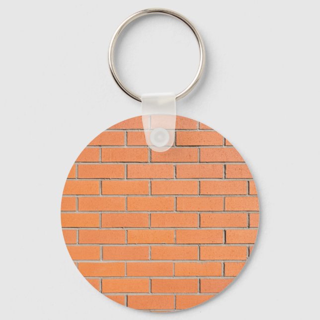 Brick wall pattern keychain (Front)