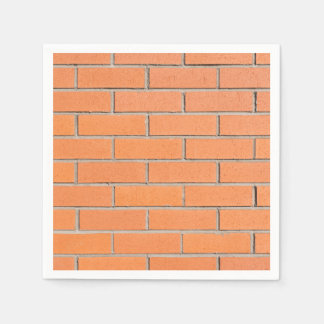 Brick wall pattern napkins