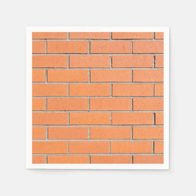 Brick wall pattern napkins (Front)