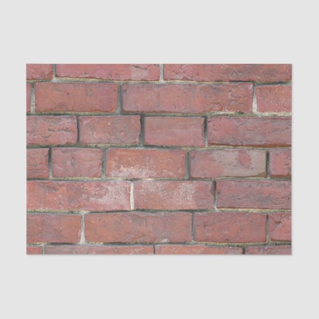 Brick Wall Pattern Tissue Paper (Front)