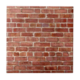 Brick Wall Personalized Graffiti Tile