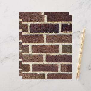 Brick Wall Photography Scrapbook Paper