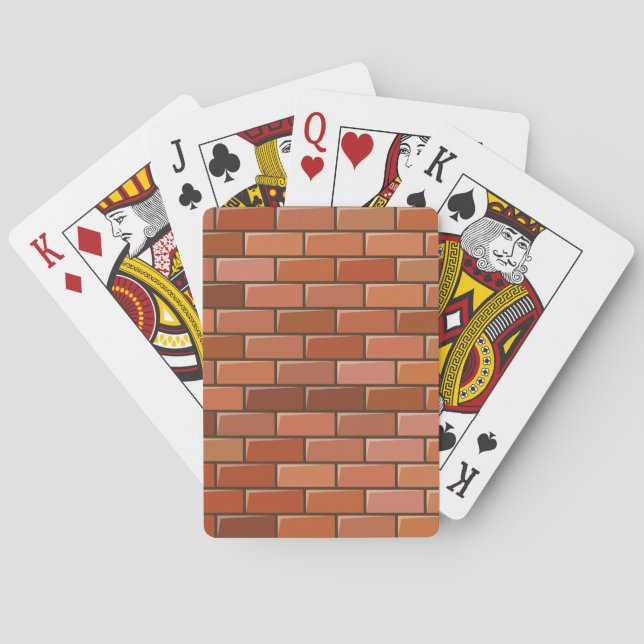 brick wall poker cards