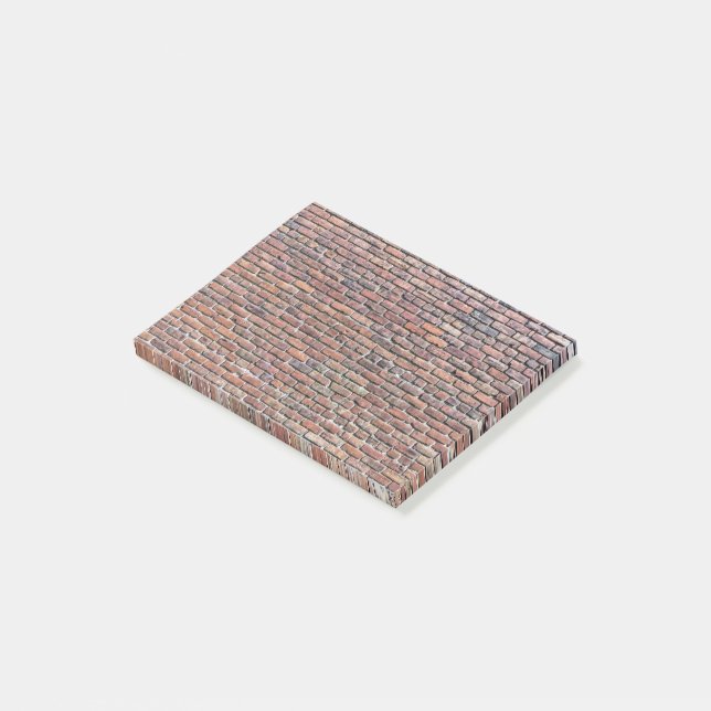 Brick Wall Post-it Notes (Angled)