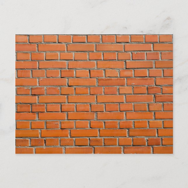 Brick Wall Postcard (Front)