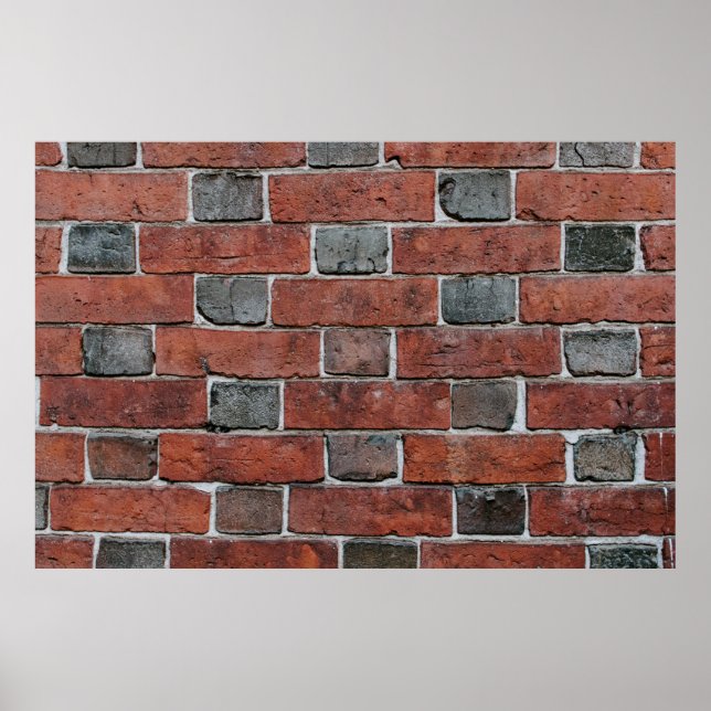 Brick wall poster (Front)