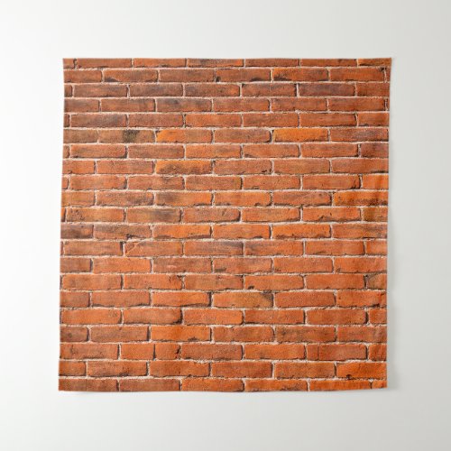 Brick wall red brick wall wall tapestry