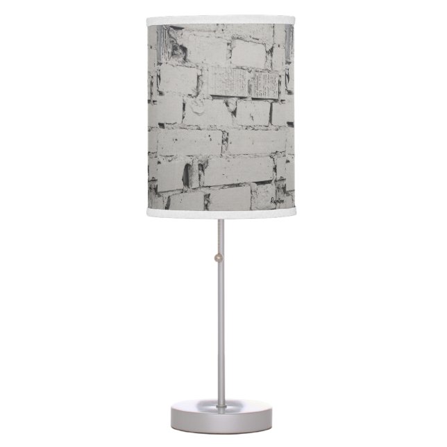 Brick Wall Table Lamp (Front)