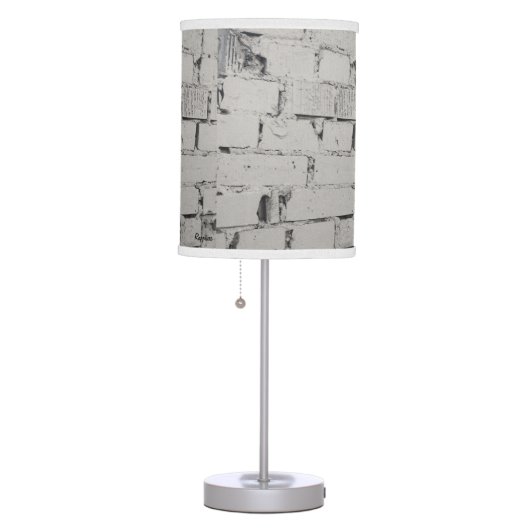 Brick Wall Table Lamp (Right)