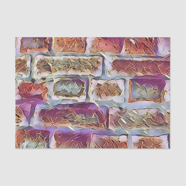 BRICK WALL  TISSUE PAPER (Front)