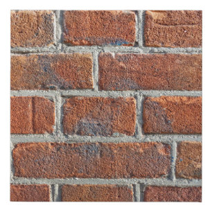Brick wall wall brickwork masonry faux canvas print