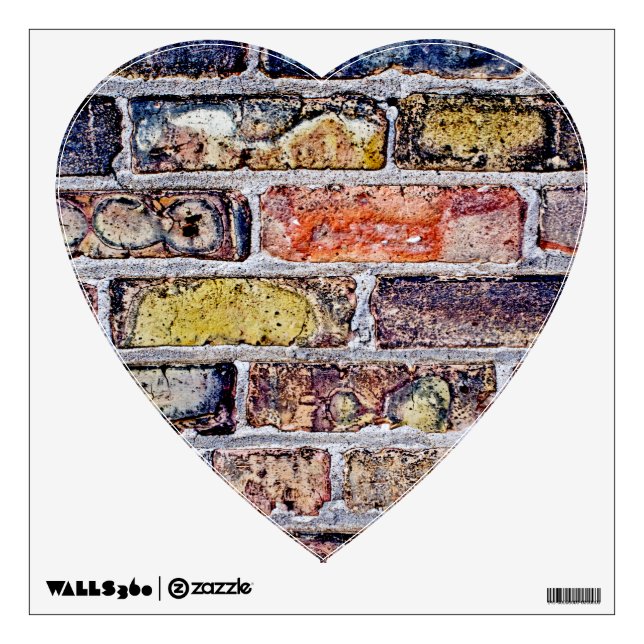 Brick Wall Wall Decal (Front)