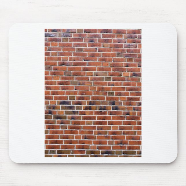 Brick wall with joints mouse pad (Front)