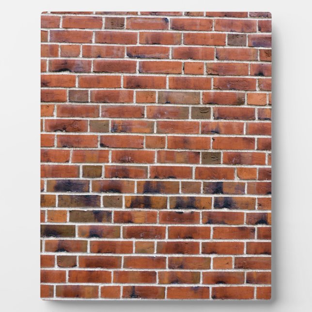 Brick wall with joints plaque (Front)
