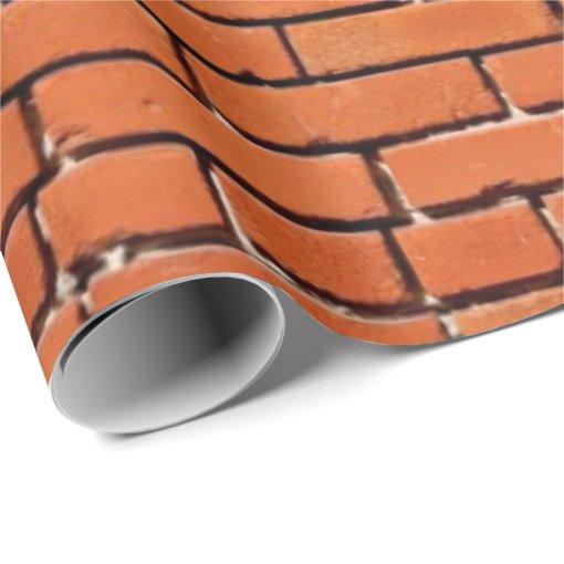 Brick Wall Wrapping Paper Zazzle