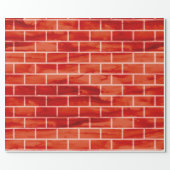 Brick Wall Wrapping Paper (Flat)