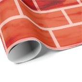 Brick Wall Wrapping Paper (Roll Corner)