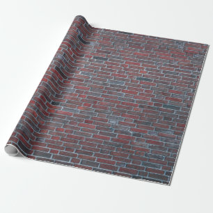 Brick wall wrapping paper